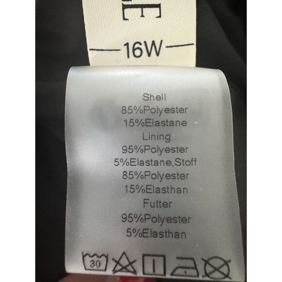 Hanna Nikole 2 Piece Tankini Ruffle Flounce Top High Waist Bottom plus size 16W - Picture 14 of 16